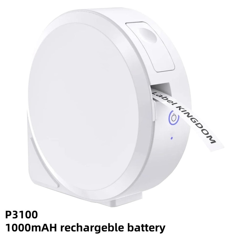 Phomemo P3100 Portable Bluetooth Printer Laminated Label Maker Machine with Tape